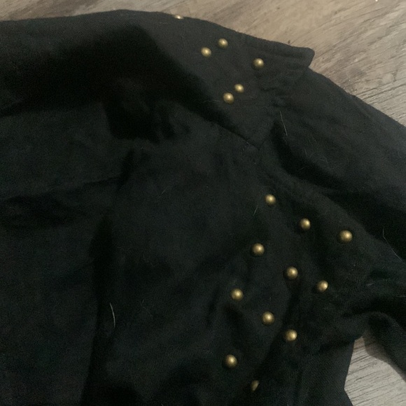 Warehouseone Black and Gold Cotton Jacket SOLD - Picture 3 of 3
